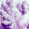 Hand (detail: dioxazine purple)